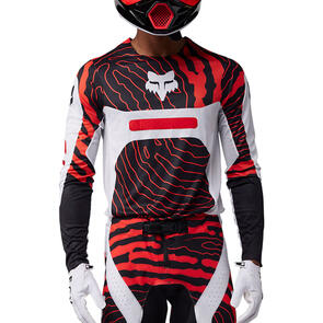 FOX RACING MOTO 2025 FLEXAIR IMPRESSION JERSEY [WHITE]