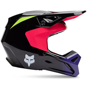 FOX RACING MOTO 2025 MX YOUTH V1 ELEVATED HELMET PINK