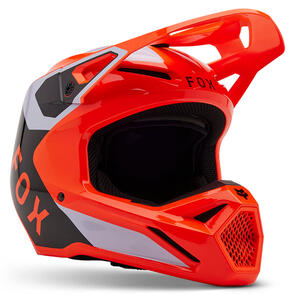 FOX RACING MOTO 2025 V1 LEAN HELMET MIPS CE [FLO ORANGE]