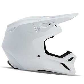 FOX RACING MOTO 2025 V1 SOLID HELMET MIPS CE [MATTE WHITE]