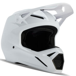 FOX RACING MOTO 2025 V1 SOLID HELMET MIPS CE [MATTE WHITE]