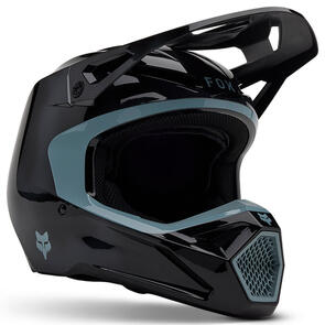 FOX RACING MOTO 2025 V1 TAUNT HELMET MIPS CE [BLACK]