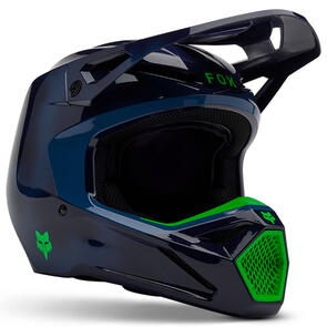 FOX RACING MOTO 2025 V1 TAUNT HELMET MIPS CE [NAVY]