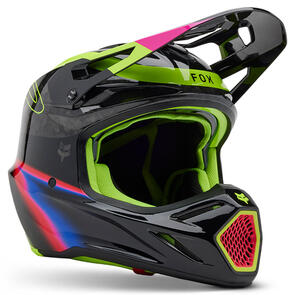 FOX RACING MOTO 2025 V3 RS ENERGY HELMET MIPS CE [BLACK]