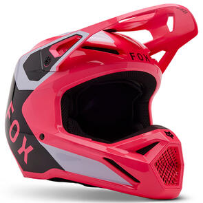 FOX RACING MOTO 2025 YOUTH V1 LEAN HELMET MIPS CE [PINK]