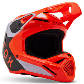 FOX RACING MOTO 2025 YOUTH V1 LEAN HELMET MIPS CE [FLO ORANGE]