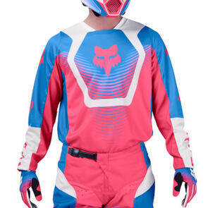 FOX RACING MOTO 2026 MX 180 COLLECT JERSEY AND PANTS BLUE/PINK