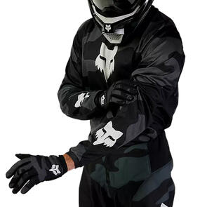 FOX RACING MOTO 2026 MX 180 BNKR JERSEY BLACK CAMO