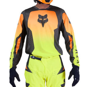 FOX RACING MOTO 2026 MX 180 SHIELD JERSEY AND PANTS FLUORESCENT