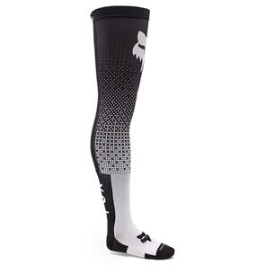 FOX RACING MOTO 2026 MX FLEXAIR FRACTURE KNEE BRACE SOCKS WHITE/BLACK
