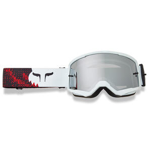 FOX RACING MOTO 2026 MX MAIN KAIROS GOGGLE - SPARK-WHITE/FLO RED
