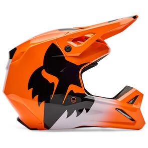 FOX RACING MOTO 2026 MX V1 SHIELD HELMET FLUORESCENT ORANGE