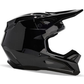 FOX RACING MOTO 2026 MX V1 SOLID HELMET BLACK