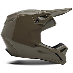 FOX RACING MOTO 2026 MX V1 SOLID HELMET ASH
