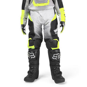 FOX RACING MOTO 2026 MX YOUTH 180 COLLECT PANTS GREY/YELLOW