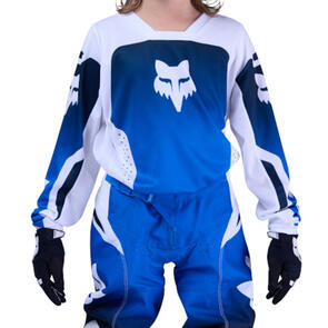 FOX RACING MOTO 2026 MX YOUTH 180 SHIELD JERSEY BLUE