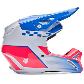 FOX RACING MOTO 2026 MX YOUTH V1 COLLECT HELMET BLUE/PINK