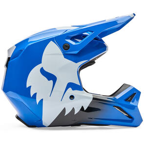 FOX RACING MOTO 2026 MX YOUTH V1 SHIELD HELMET BLUE