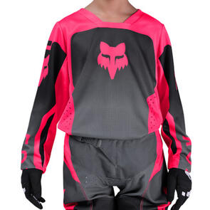 FOX RACING MOTO 2026 MX YOUTH GIRLS 180 SHIELD JERSEY BLACK/PINK