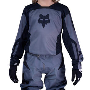 FOX RACING MOTO 2026 MX YOUTH 180 SHIELD JERSEY BLACK