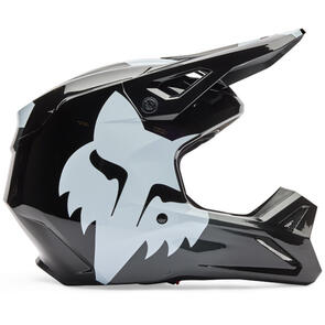 FOX RACING MOTO 2026 MX YOUTH V1 SHIELD HELMET BLACK