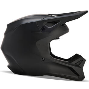 FOX RACING MOTO 2027 MX V1 SOLID HELMET MATTE BLACK