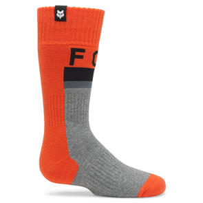 FOX RACING MOTO 2027 YOUTH 180 CORE SOCK ORANGE