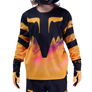 FOX RACING 2026 MTB YOUTH RANGER LS JERSEY KAIROS TANGERINE