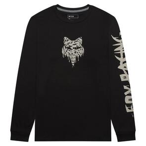 FOX RACING ROUGHCUT DRI-RELEASE MIDWEIGHT LS TEE BLACK
