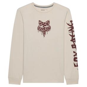 FOX RACING ROUGHCUT DRI-RELEASE MIDWEIGHT LS TEE CHALK