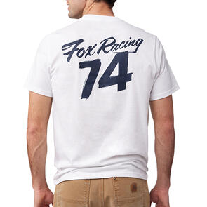 FOX RACING SCRIPTED SS PREMIUM TEE [OPTIC WHITE]