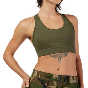 FOX RACING WOMENS MOTIVE BRA OLIVE GREEN