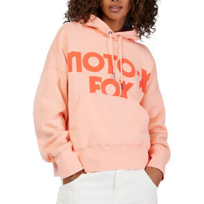 FOX RACING WOMENS MOTO-X OVERSIZED FLEECE PL PINK