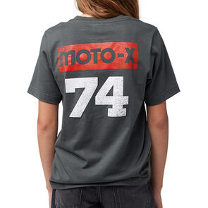 FOX RACING YOUTH 74 SS TEE DRK SHDW