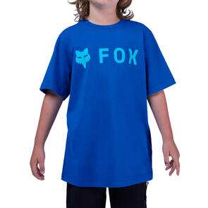 FOX RACING YOUTH ABSOLUTE SS TEE BLUE