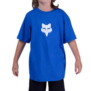 FOX RACING YOUTH FOX HEAD SS TEE BLUE