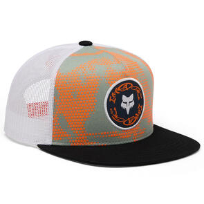 FOX RACING YOUTH IMAGE PRINT SNAPBACK HAT ARCTIC BLUE