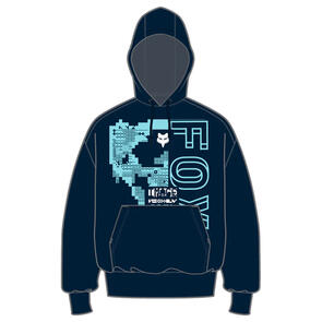 FOX RACING YOUTH IMAGE SKULL FLEECE PO MIDNIGHT