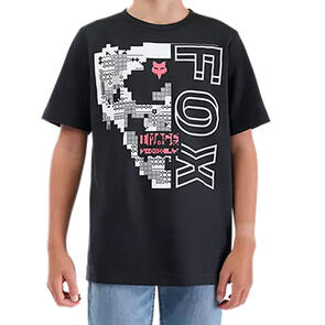 FOX RACING YOUTH IMAGE SKULL SS TEE BLACK