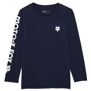 FOX RACING YOUTH MOTO-X LS TEE MIDNIGHT