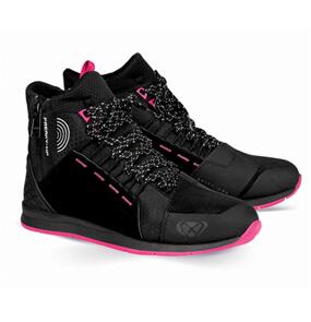 IXON FREAKY WP LADY BOOTS BLK/FUSHIA 