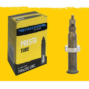 FREEDOM TO RIDE TUBE BUTYL 700X20-25C 48MM F/V