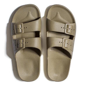 FREEDOM MOSES YOUTH BASIC SLIDES KHAKI