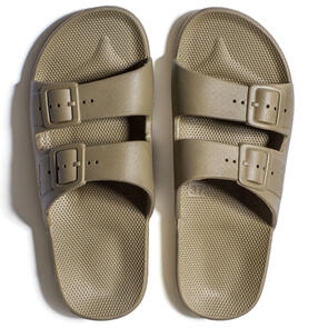 FREEDOM MOSES BASIC SLIDES KHAKI