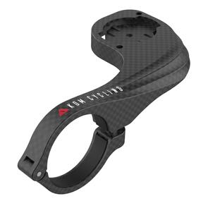 KOM GARMIN COMPUTER MOUNT - COLOURED EDITION CARBON