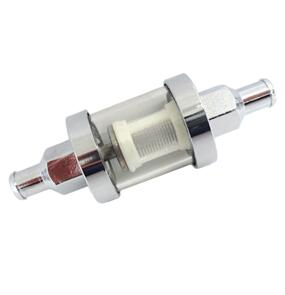 EMGO FUEL FILTER 5/16 GLASS