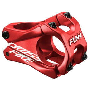 FUNN CROSSFIRE STEM 35MM X 35MM 0 RISE RED