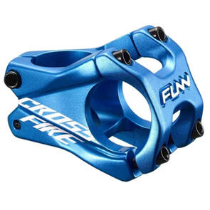 FUNN CROSSFIRE STEM 31.8MM X 35MM 0 RISE BLUE