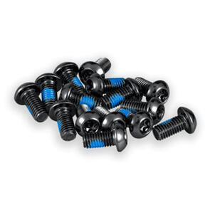 FUNN DISC ROTOR BOLTS, T25, 10MM M5 X 0.8 PIECE PACK BLACK