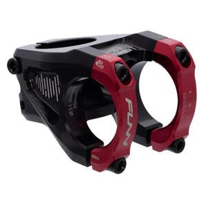 FUNN EQUALIZER STEM 31.8MM X 35MM 10MM DROP/RISE RED